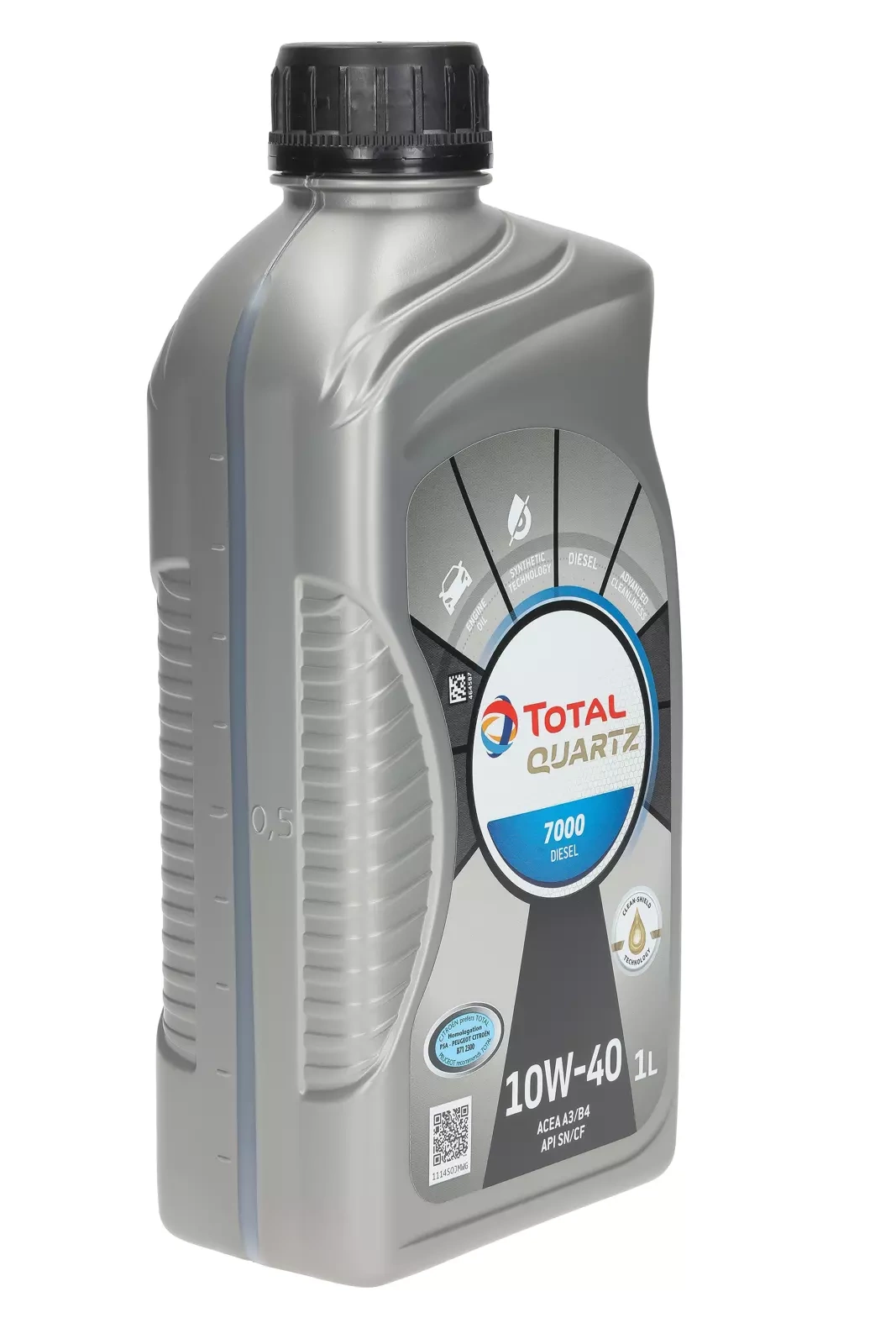 Моторное масло Total Quartz 7000 Diesel 10W-40 1L