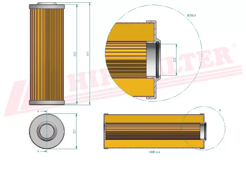 Топливный фильтр HIFI FILTER SN 21587