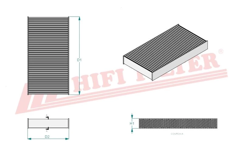 Фильтр салона SC 4058 KIT