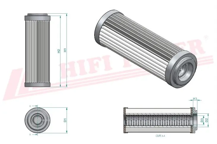 Гидравлический масляный фильтр HIFI FILTER SH 60688
