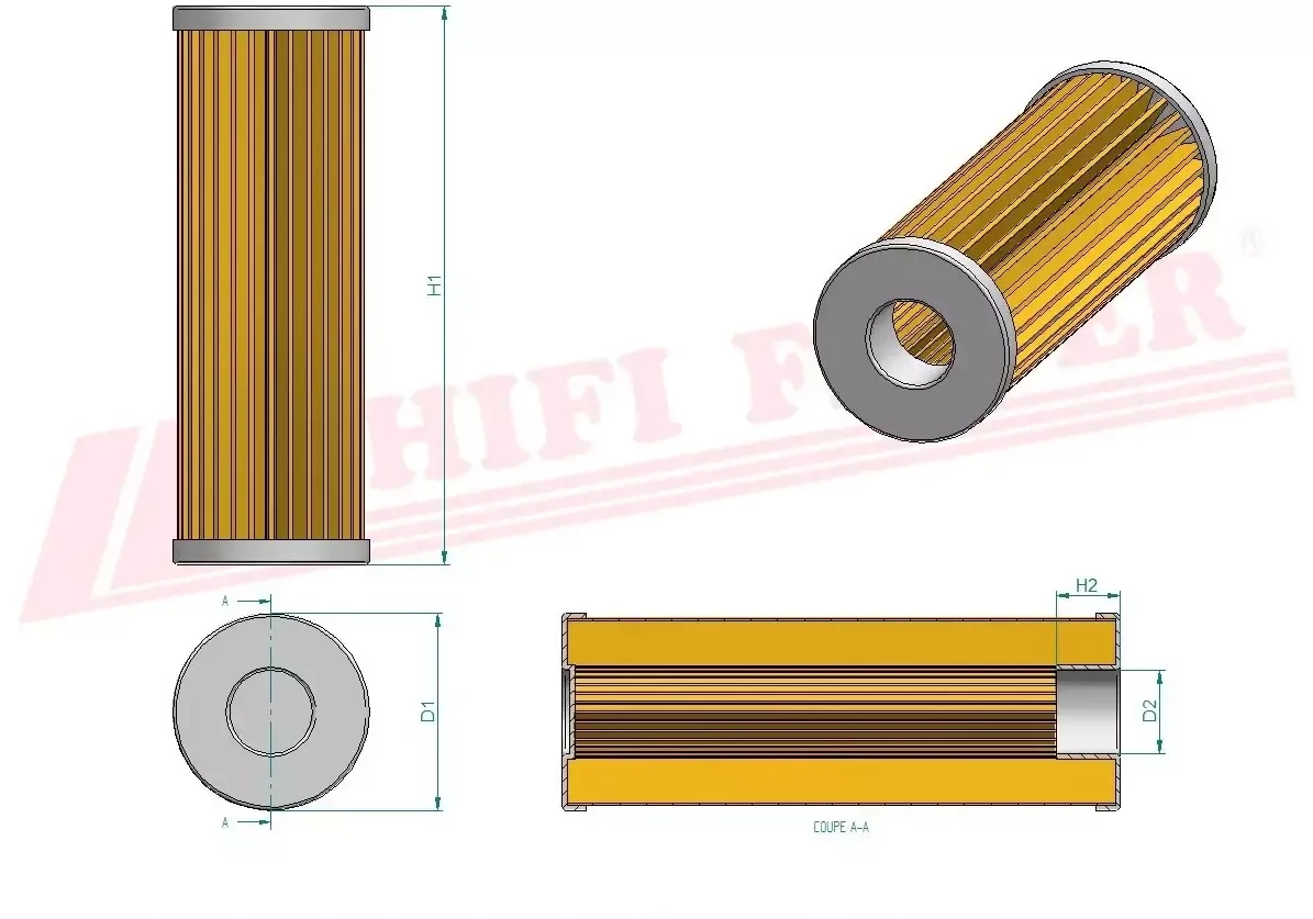 Топливный фильтр HIFI FILTER SN 20046