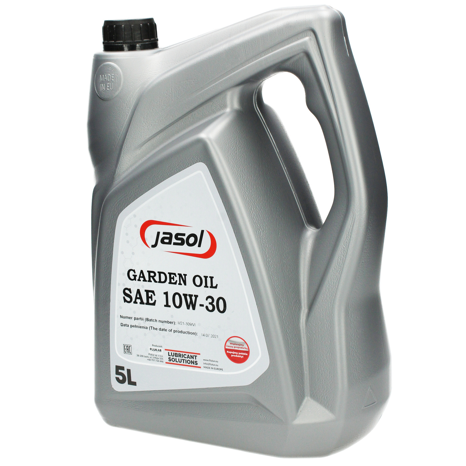 Масло для газонокосилок Jasol Garden 10W30-5L