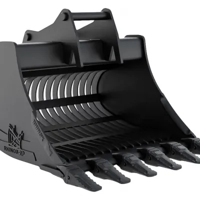 Ажурная ложка S60, для просеивания и сгребания KOMATSU - 120 см