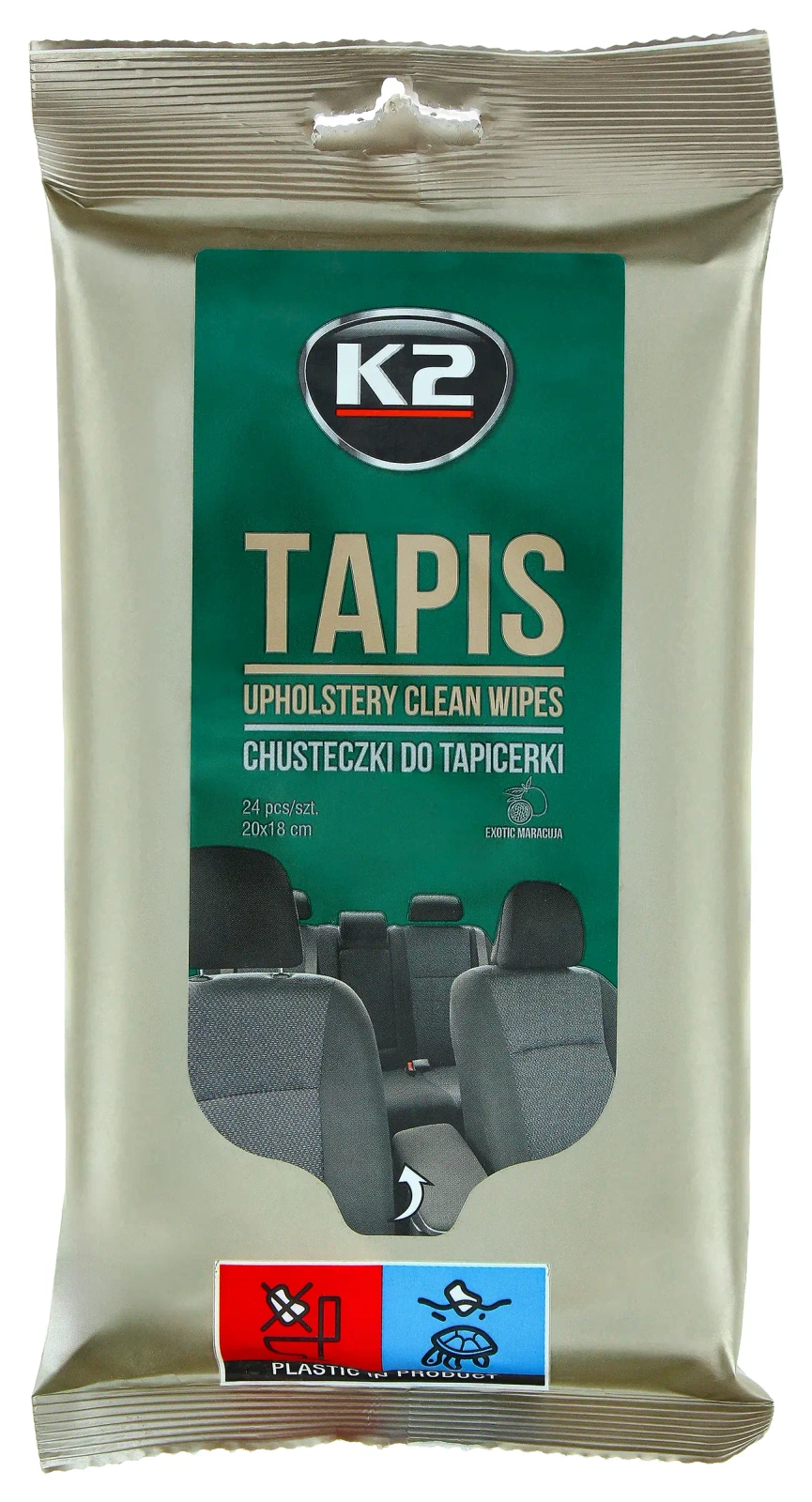 Салфетки для обивки K2 Tapis WIPES 24 шт.