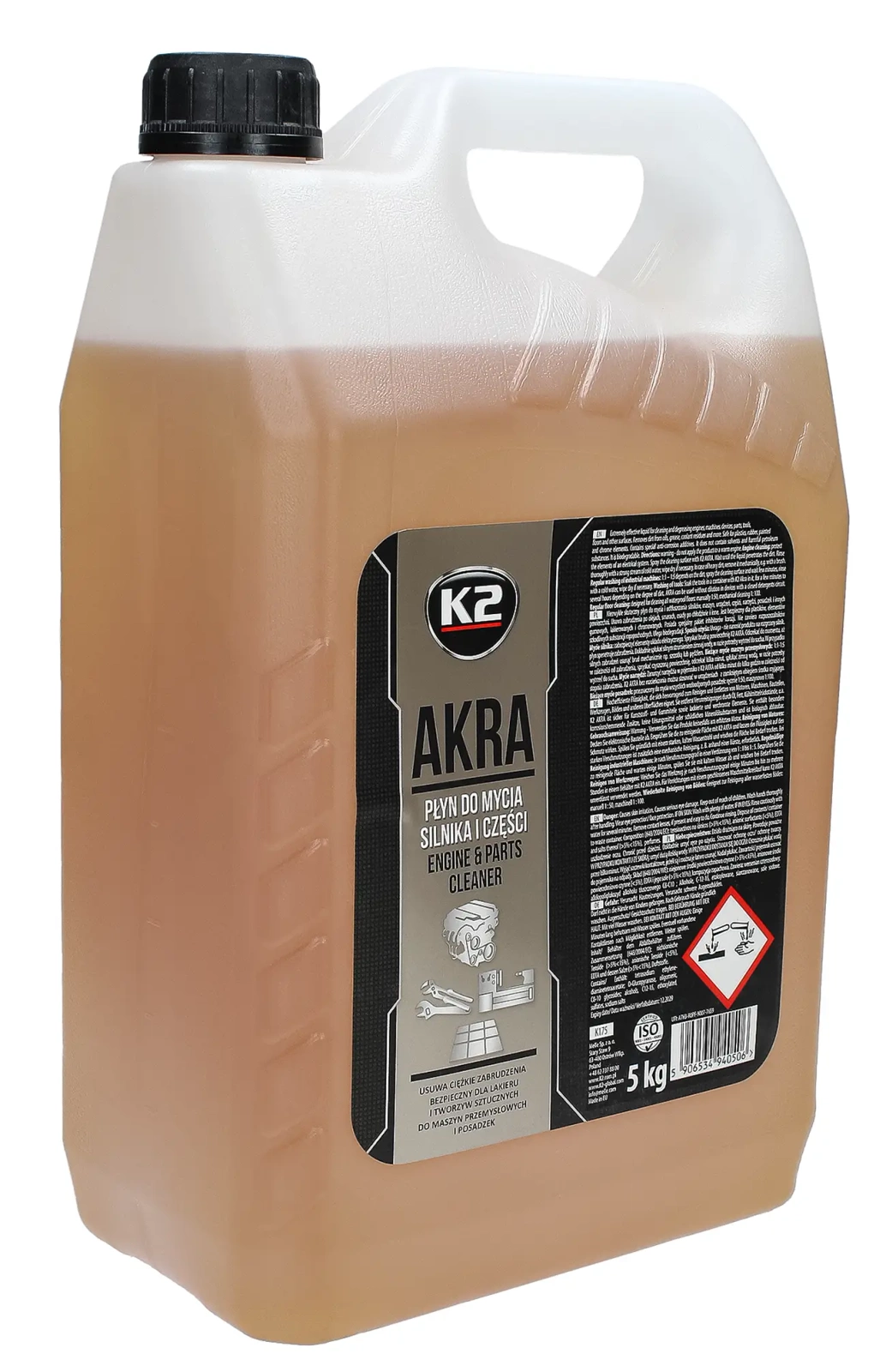 Жидкость для мойки двигателя K2 AKRA 5L