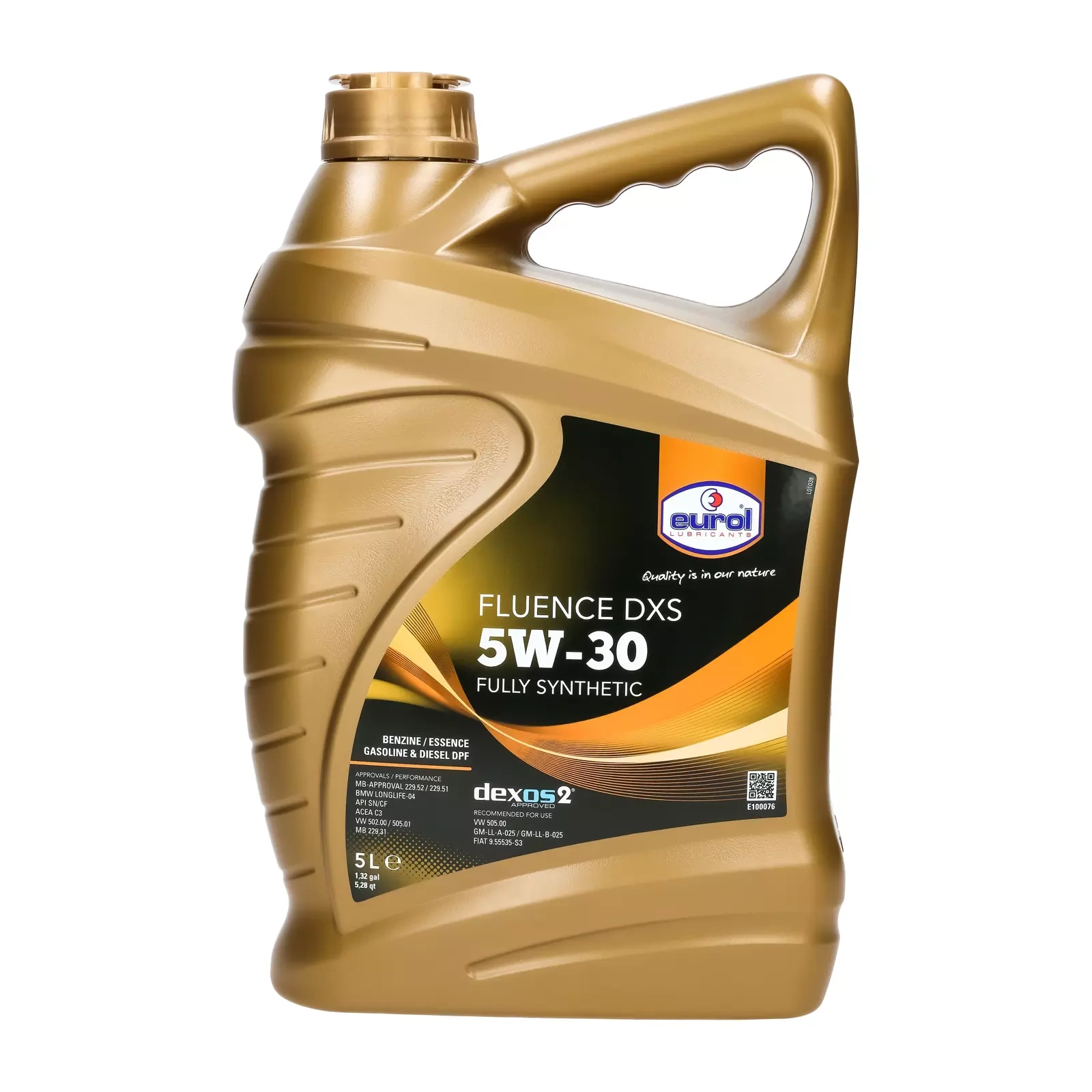 Моторное масло Eurol Fluence DXS 5W-30 5L