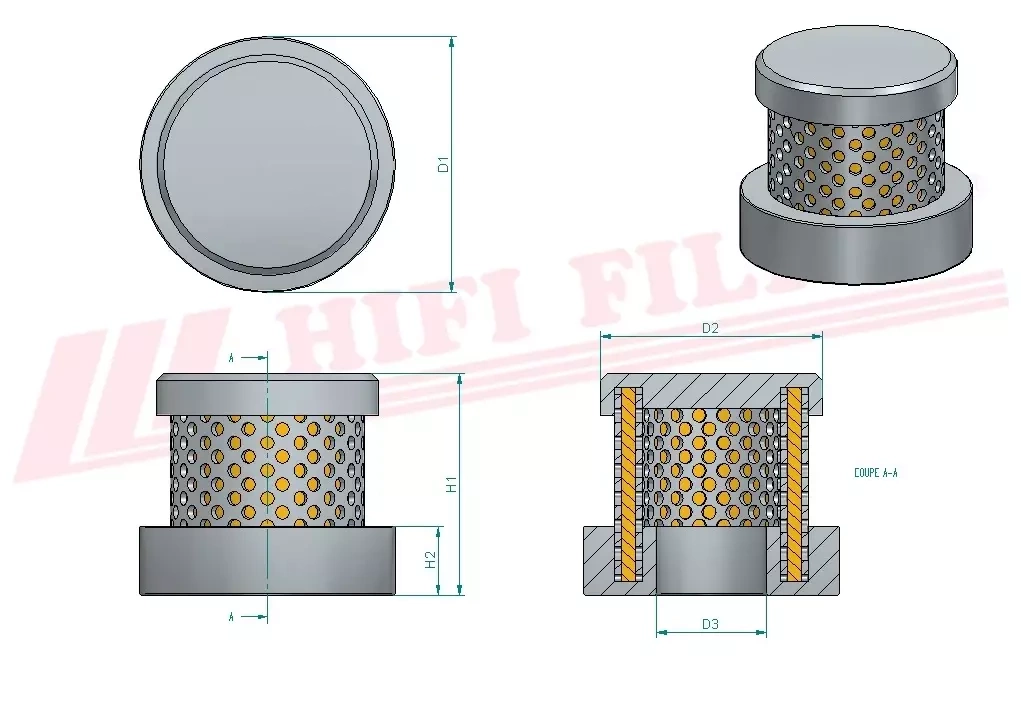 Гидравлический масляный фильтр HIFI FILTER SH 60196