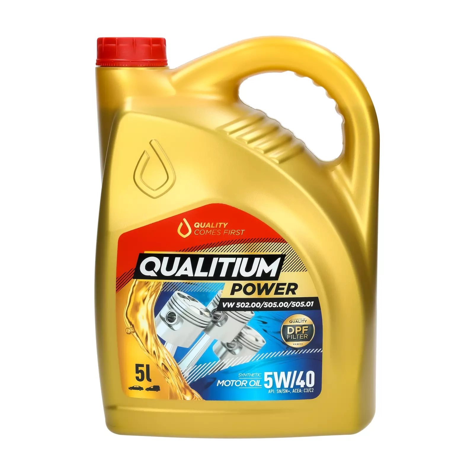 Моторное масло Qualitium Power 5W-40 5L