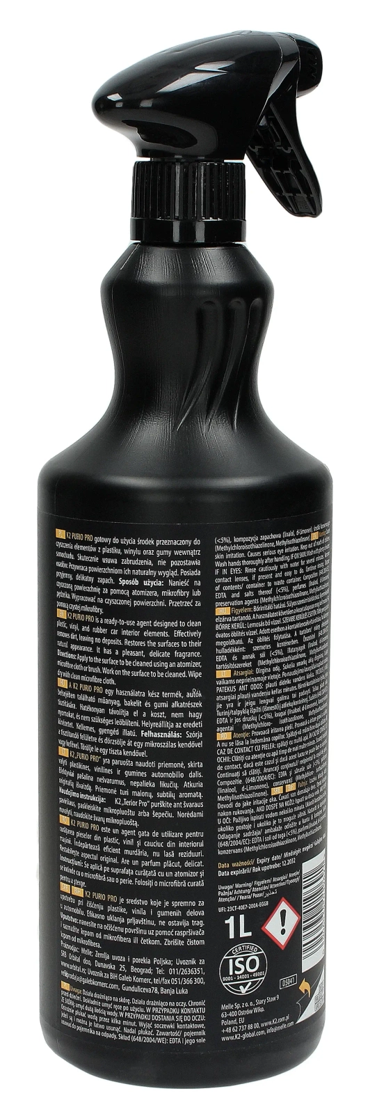 Очиститель пластика K2 PURIO PRO 1l