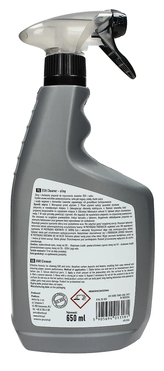Очиститель EGR мой авто имеет PRO 650ML