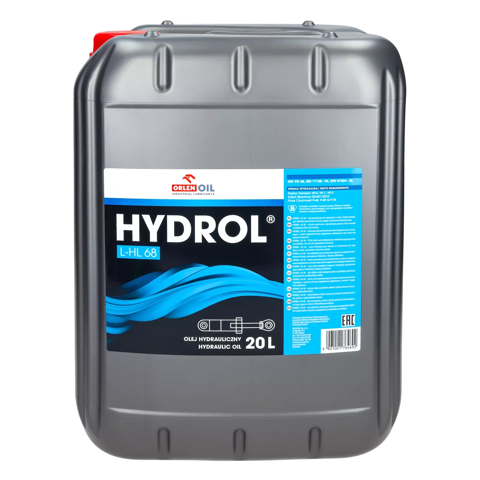 Гидравлическое масло Orlen HYDROL L - HL 68 20L