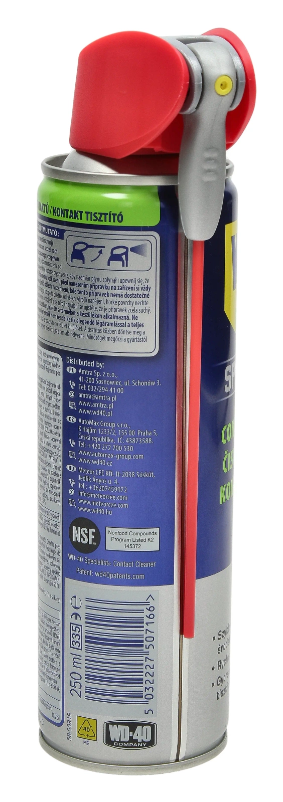 Контактное чистящее средство Preparat WD-40 Specialist, 250 мл