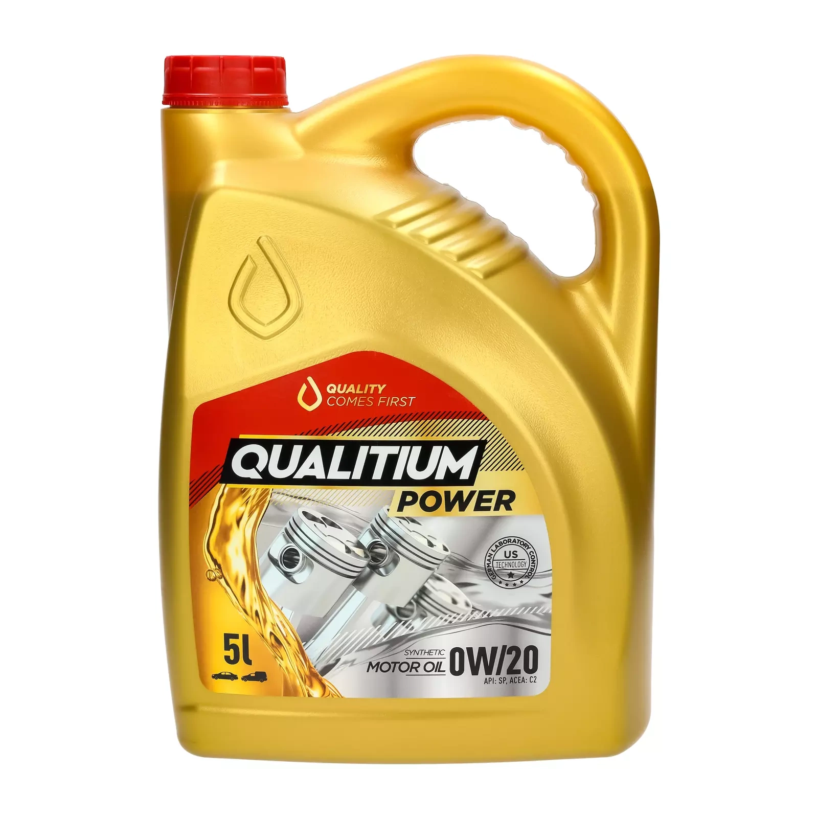 Моторное масло Qualitium Power 0W-20 5L