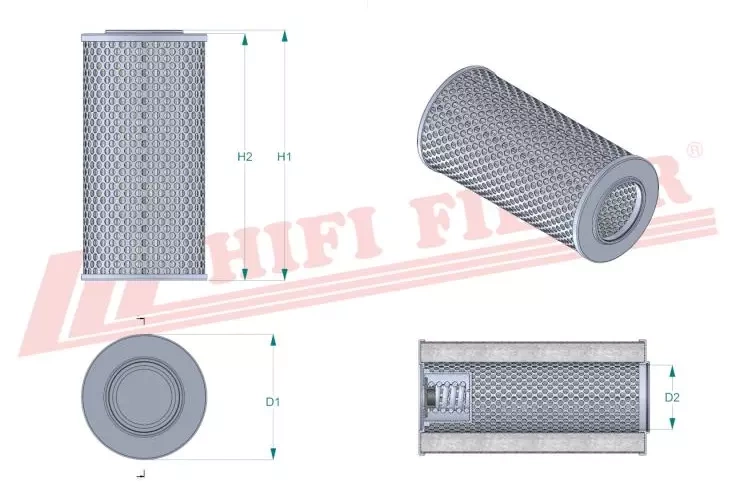Гидравлический масляный фильтр HIFI FILTER SH 52103