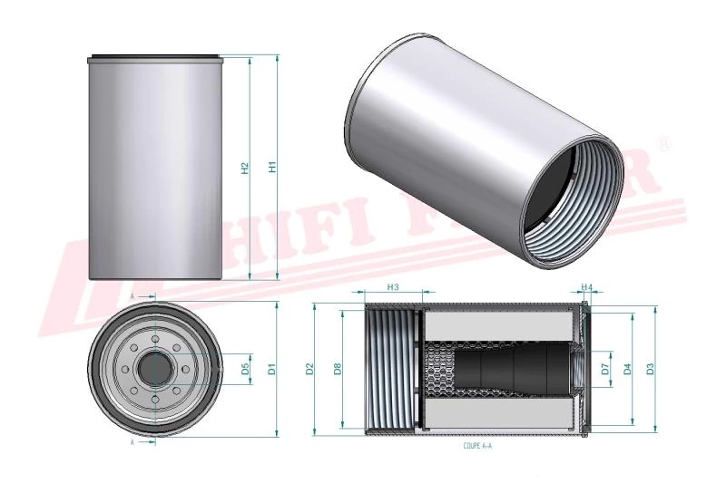 Топливный фильтр HIFI FILTER SN 25153