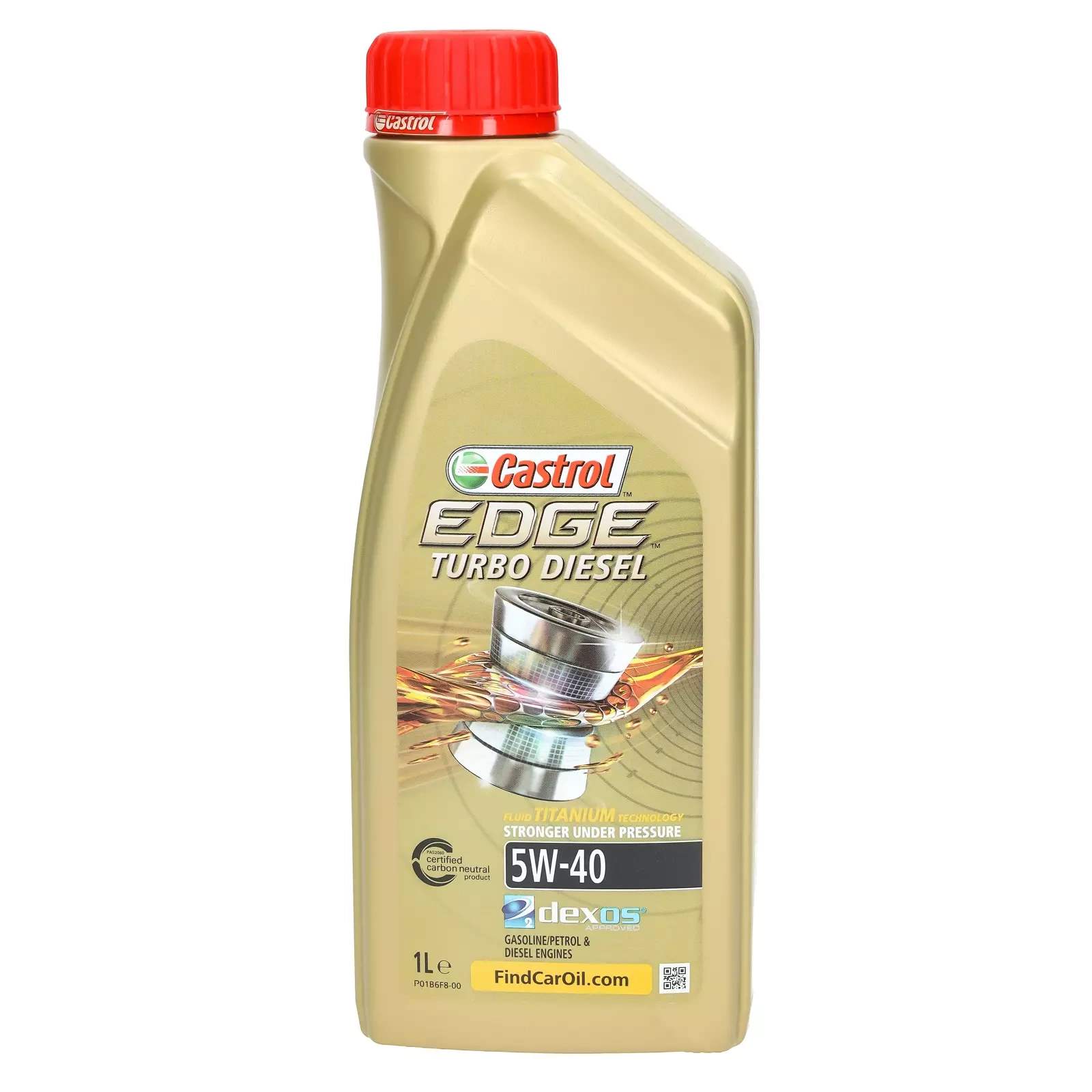 Моторное масло Castrol Edge Turbo Diesel 5W - 40-1L