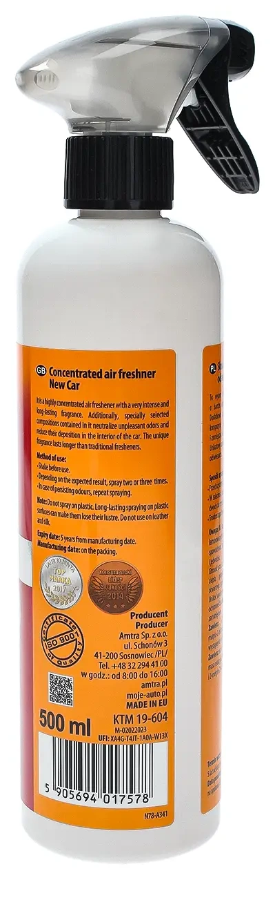 Концентрированный освежитель воздуха my AUTO New Car 500ml