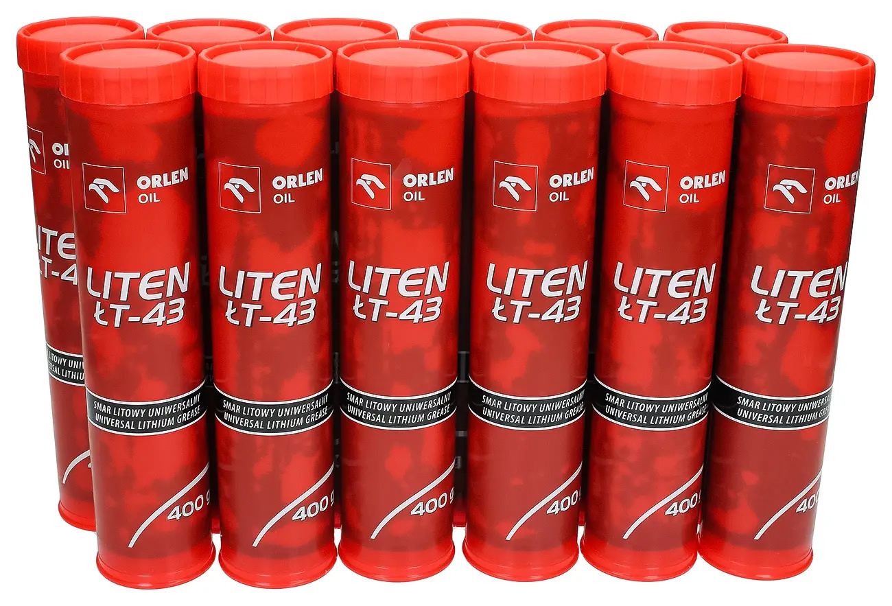12x литиевая смазка Orlen Liten lt-43 400 г
