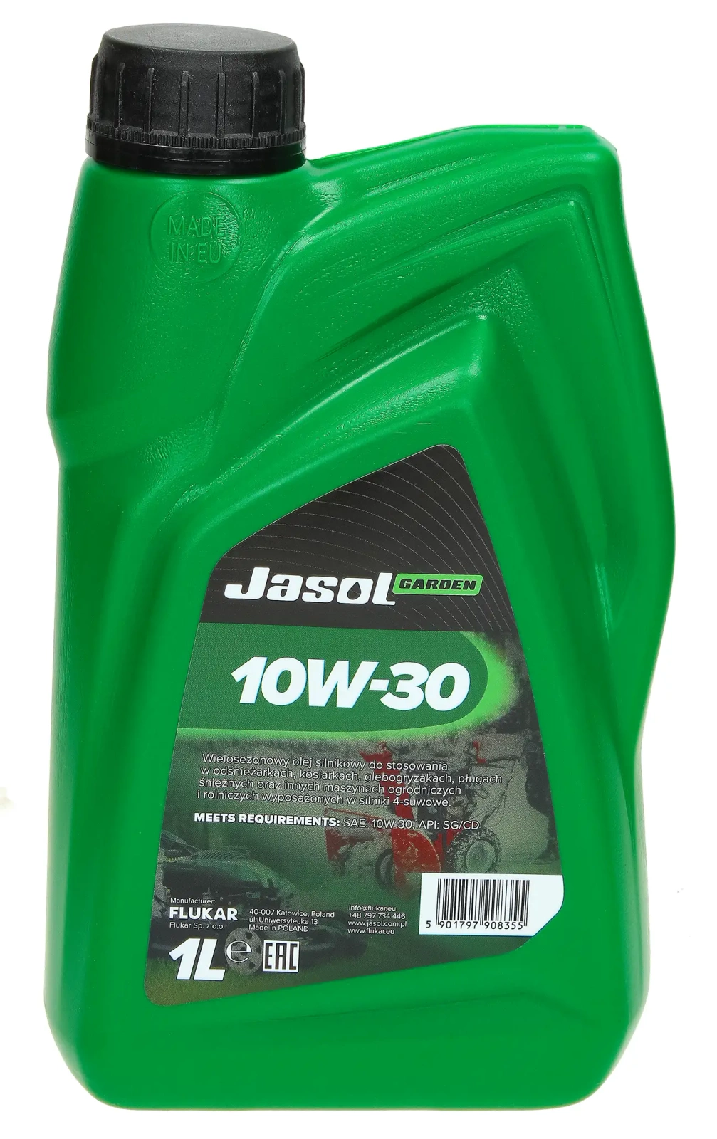 Масло для газонокосилок 4T Jasol Garden 10w30 1L