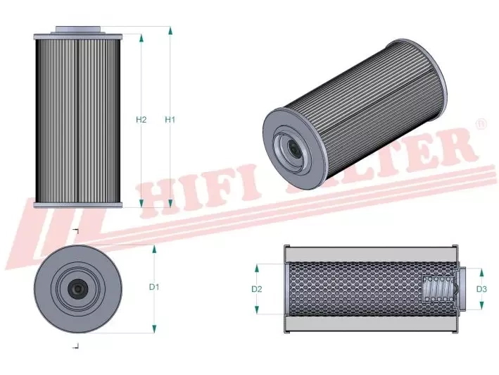 Гидравлический масляный фильтр HIFI FILTER SH 65014