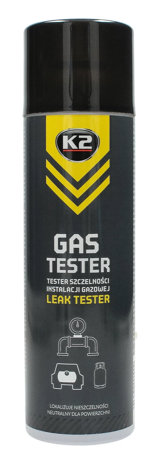 Тестер герметичности газовых баллончиков K2 400ml
