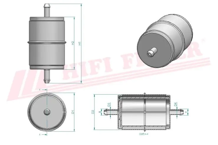 Топливный фильтр HIFI FILTER SN 149