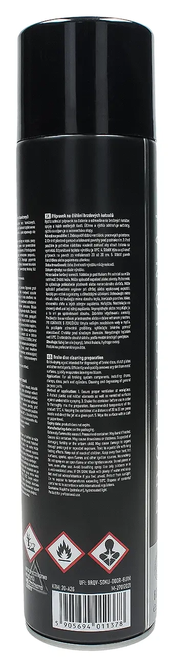 Мой автомобиль для удаления тормозов имеет Pro BRAKE CLEAN 600ml