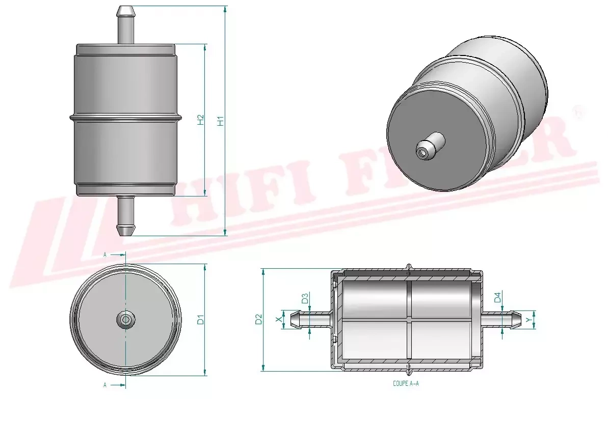 Топливный фильтр HIFI FILTER SN 5079
