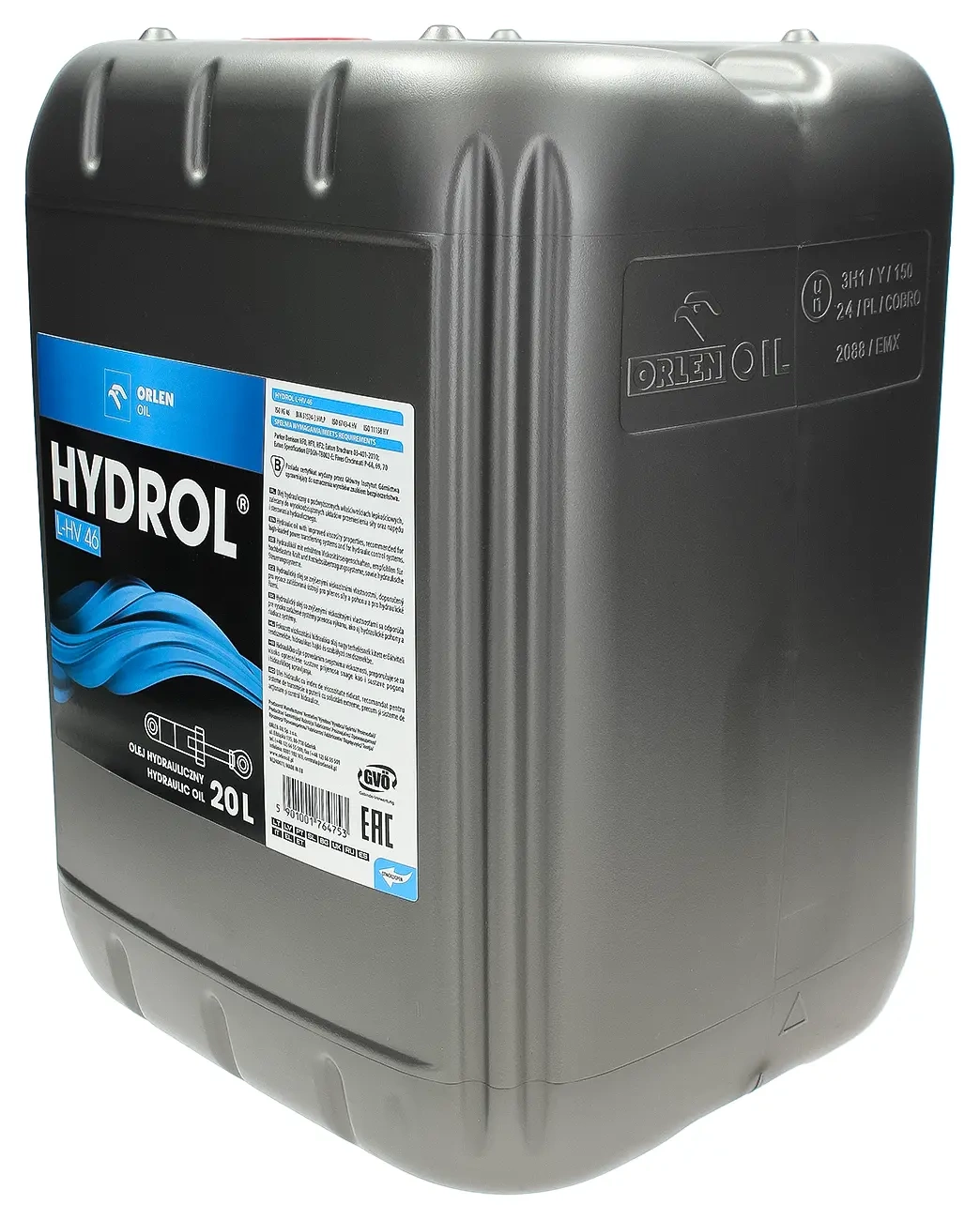 Гидравлическое масло Orlen HYDROL L-HV 46 20L