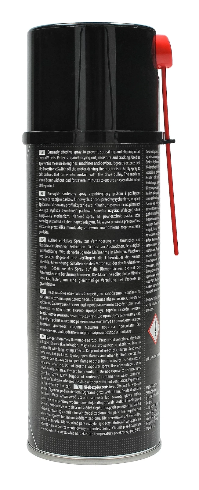 Спрей для клиновых ремней K2 400ml
