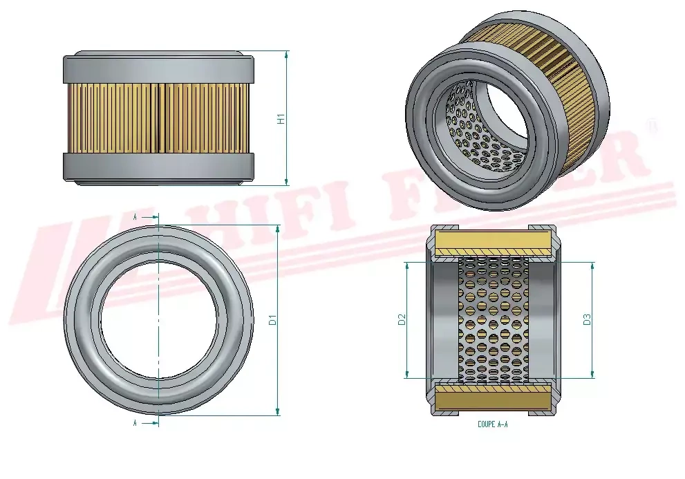 Топливный фильтр HIFI FILTER SBH 1