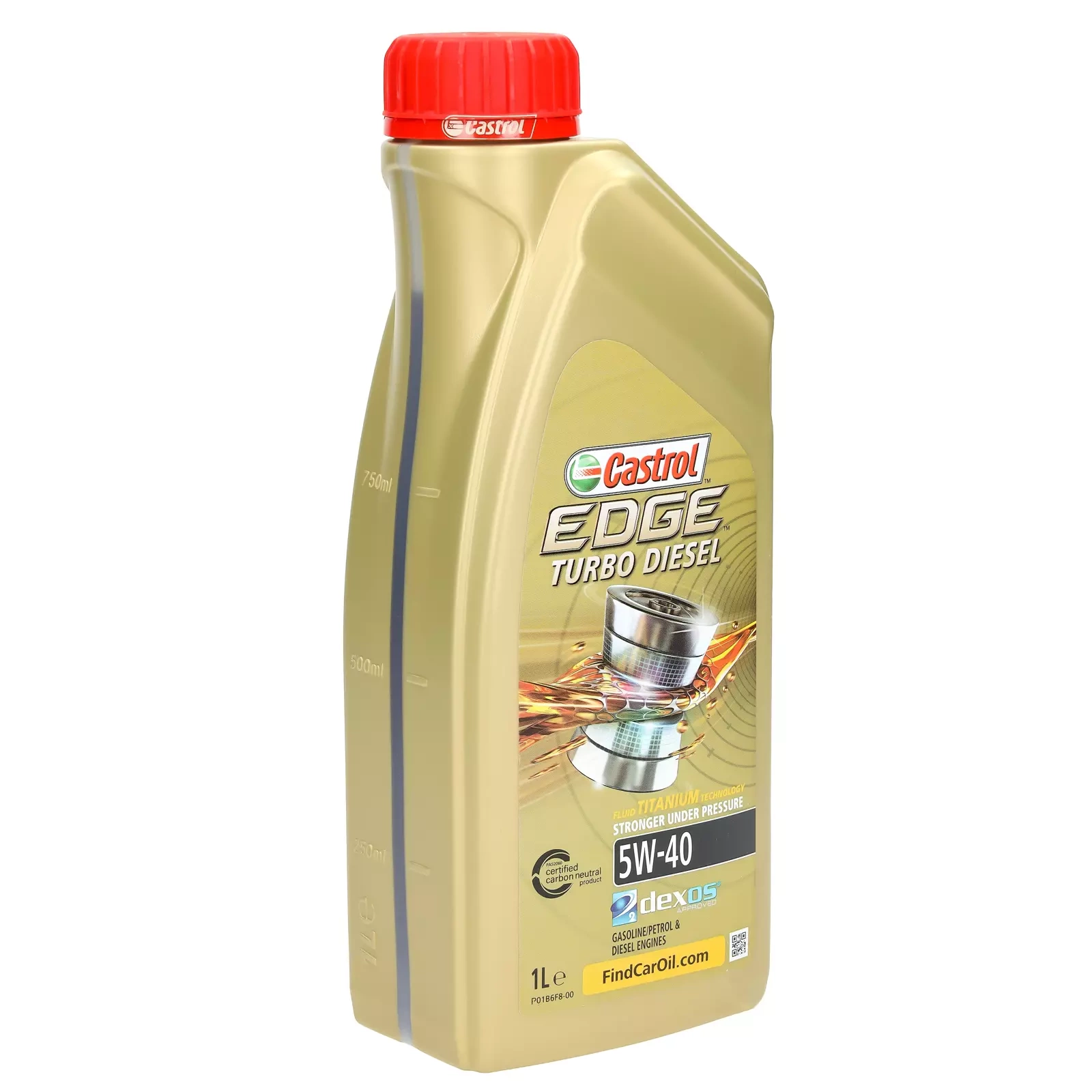 Моторное масло Castrol Edge Turbo Diesel 5W - 40-1L