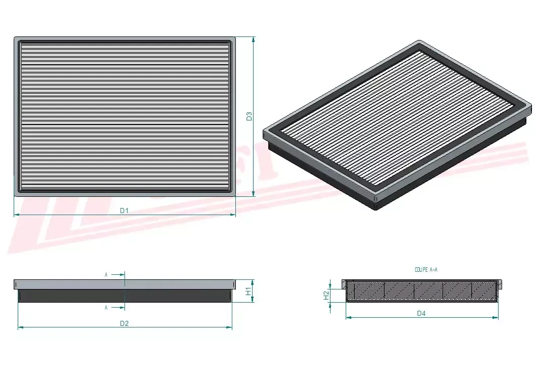 Салонный фильтр HIFI FILTER SC 60026