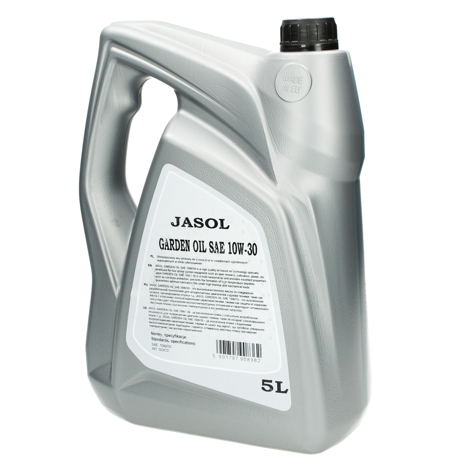 Масло для газонокосилок Jasol Garden 10W30-5L