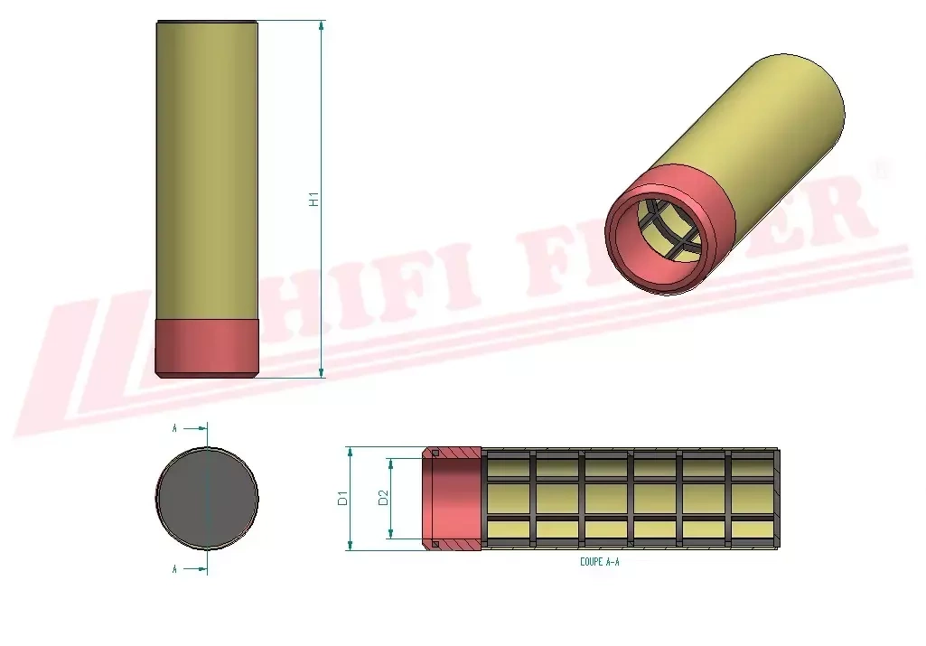 Воздушный фильтр HIFI FILTER SA 17335