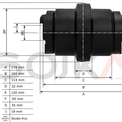Скейтборд jezdna JCB 8045 — фото 2