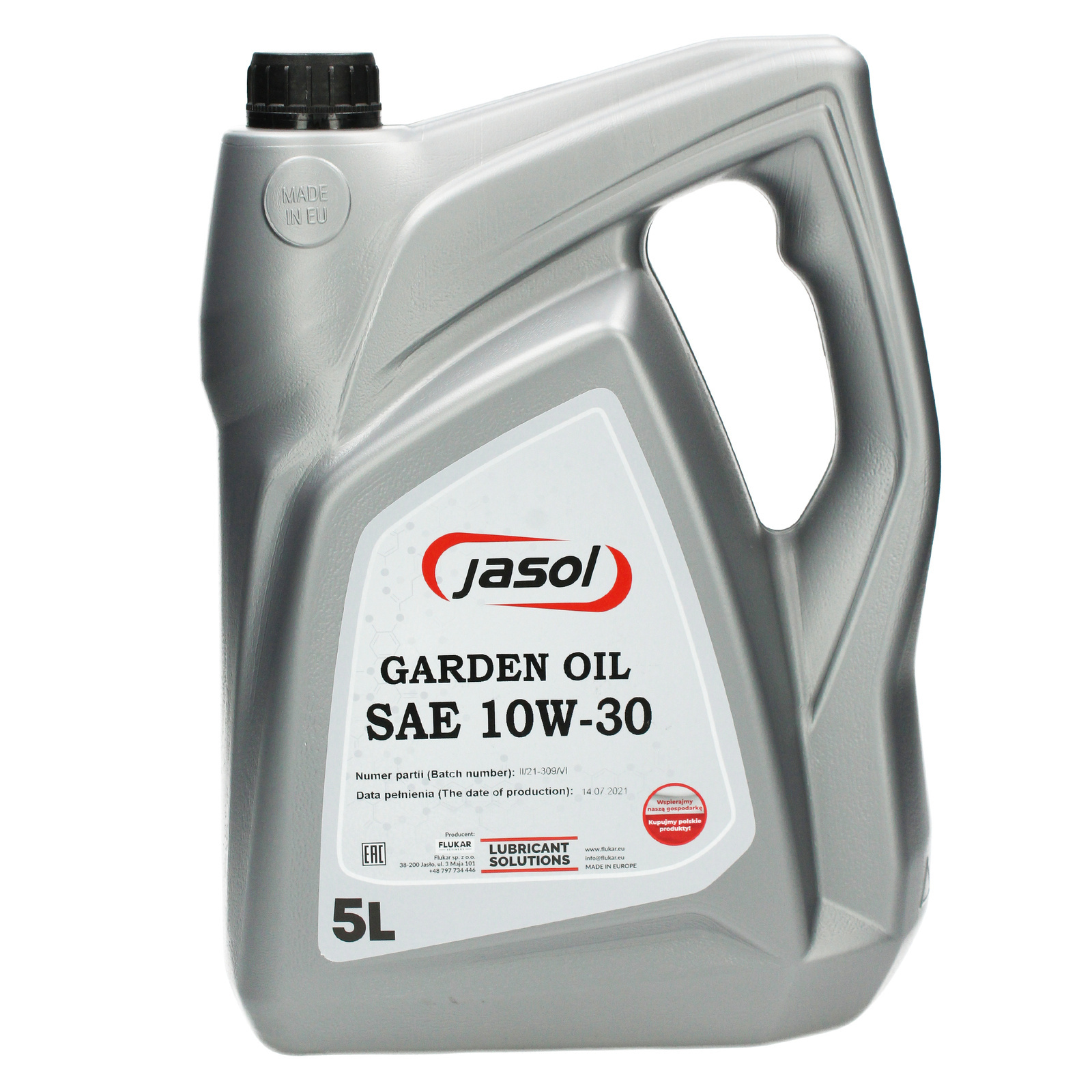 Масло для газонокосилок Jasol Garden 10W30-5L