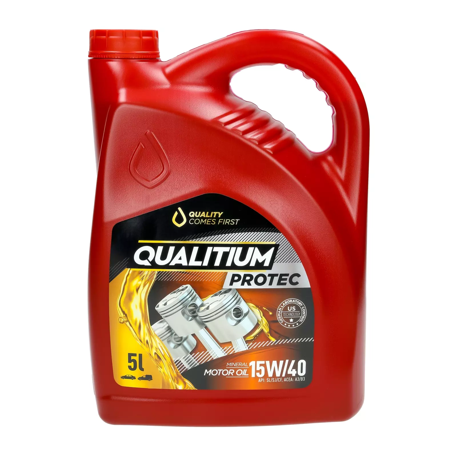 Моторное масло Qualitium Protec 15W-40 5L