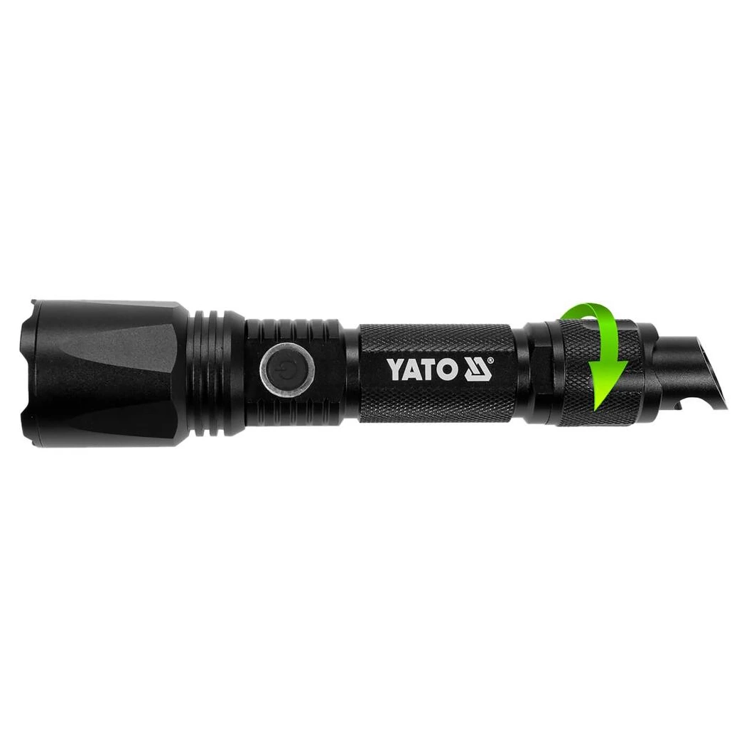 Аккумуляторный фонарик YATO 10W 900LM (YT-08559)