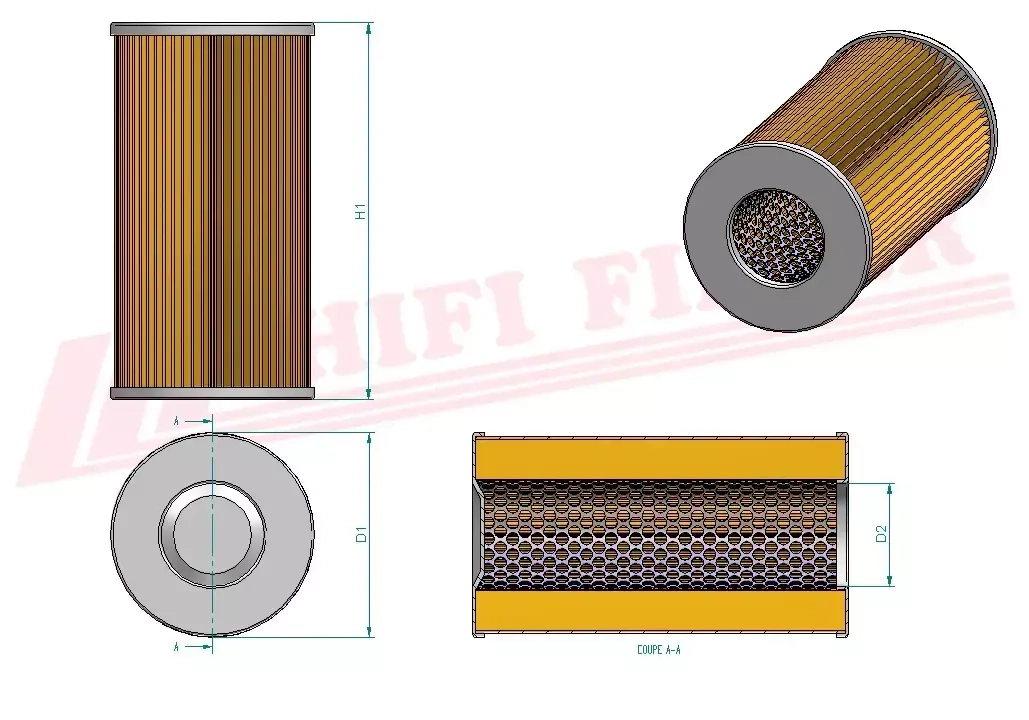 Топливный фильтр HIFI FILTER SN 20007