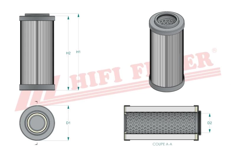Гидравлический масляный фильтр HIFI FILTER SH 60697
