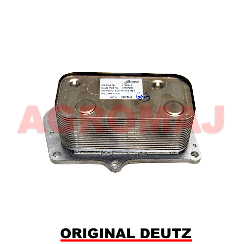 04124263-DEUTZ масляный радиатор TCD3.6L4 TD3.6L4&gt;