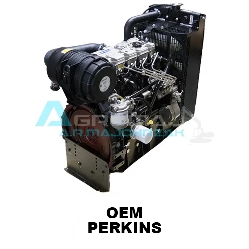 PERKINS двигатель В комплекте с радиатором 404d-22