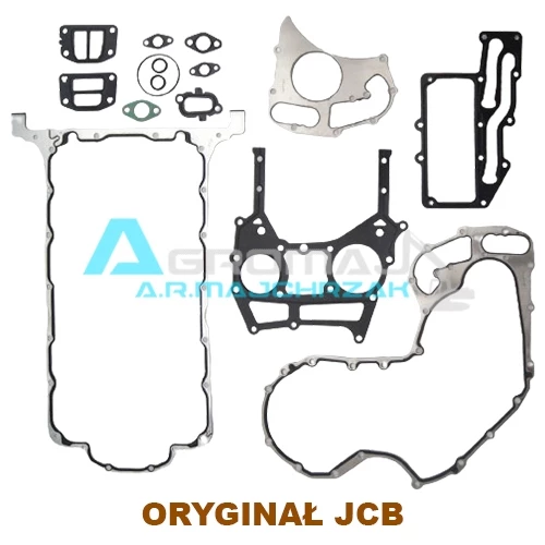 JCB комплект прокладок - нижняя часть двигателя 1104c-44 1104c-44T