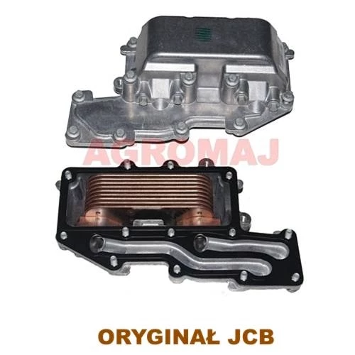 JCB масляный радиатор двигателя 1104c-44t 1104D-44T