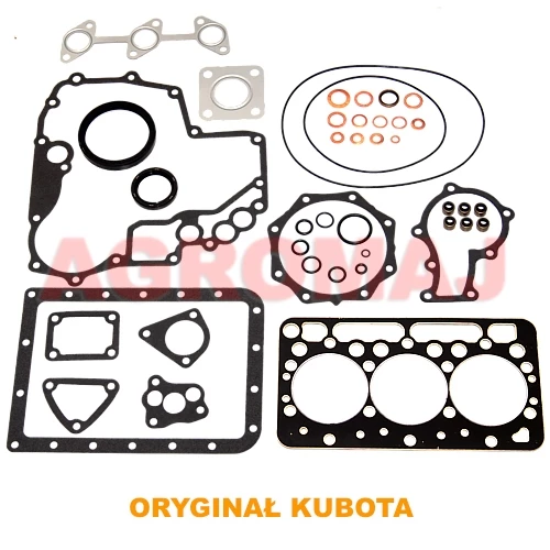 KUBOTA комплект прокладок двигателя D662 D722