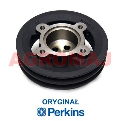 PERKINS шкив двигателя 1104d-E44T 1104c-44T — фото 2