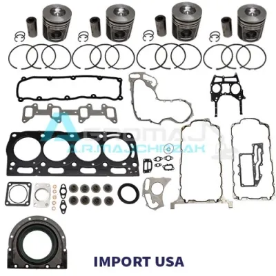 PERKINS комплект для ремонта двигателя (+0,50) 1104D-44T 1104D-44TA