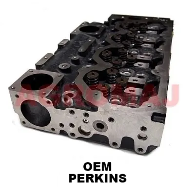 PERKINS головка двигателя 1104d-E44T 1104d-E44TA — фото 4