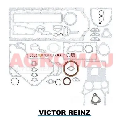 PERKINS комплект прокладок-нижняя часть двигателя 1006.6 T6.60cc
